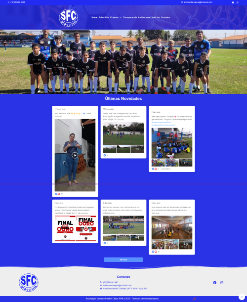 Site Entidade Santana